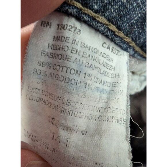 Lee Riders Boot Cut Blue Jeans Women's 14 - Picture 6 of 8